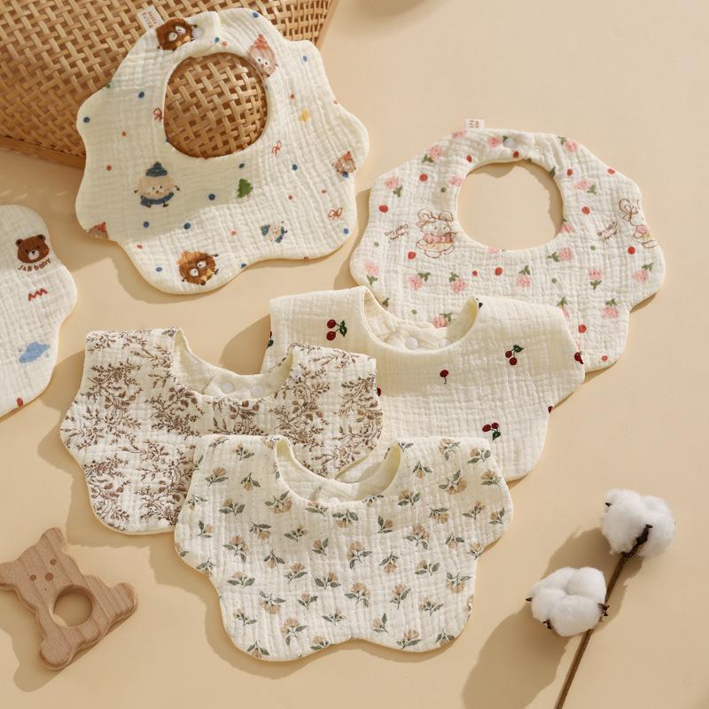✰✪1PC Baby Bibs Cotton Newborn - огляд і ціна Baby Products Dropshipping