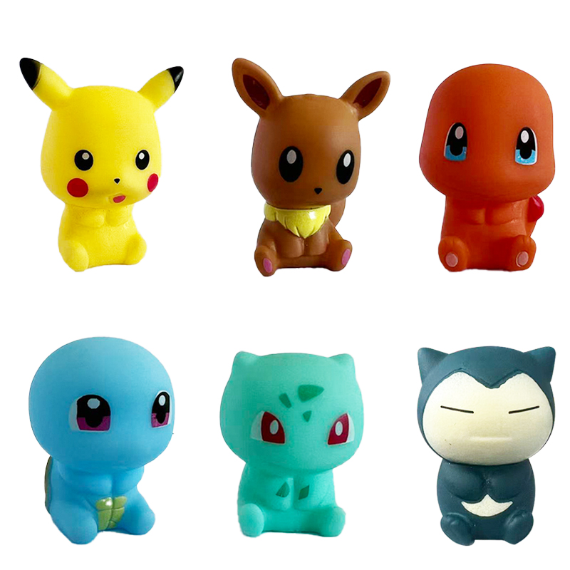 6Pcs Pokemon Bath Toys Pikachu - огляд і ціна Baby Products 2 Years