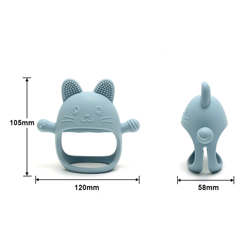 1PC Baby Silicone Teethers Glo - огляд і ціна Teething Mitten Baby