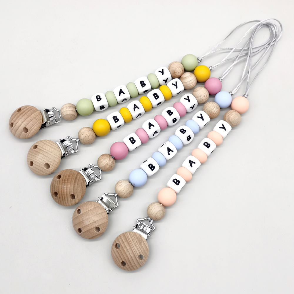 Custom Name Pacifier Clips Cha - огляд і ціна Baby Products To Gift