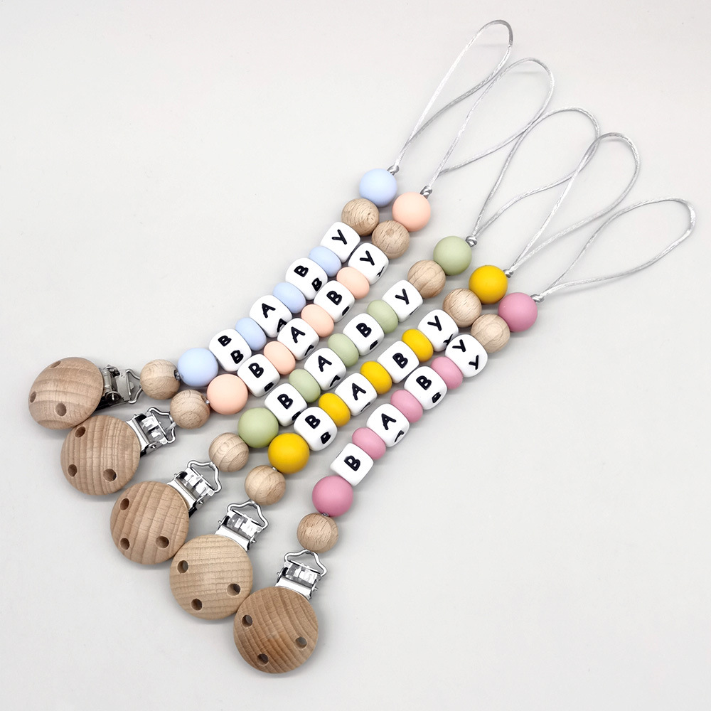Custom Name Pacifier Clips Cha - огляд і ціна Baby Products To Gift