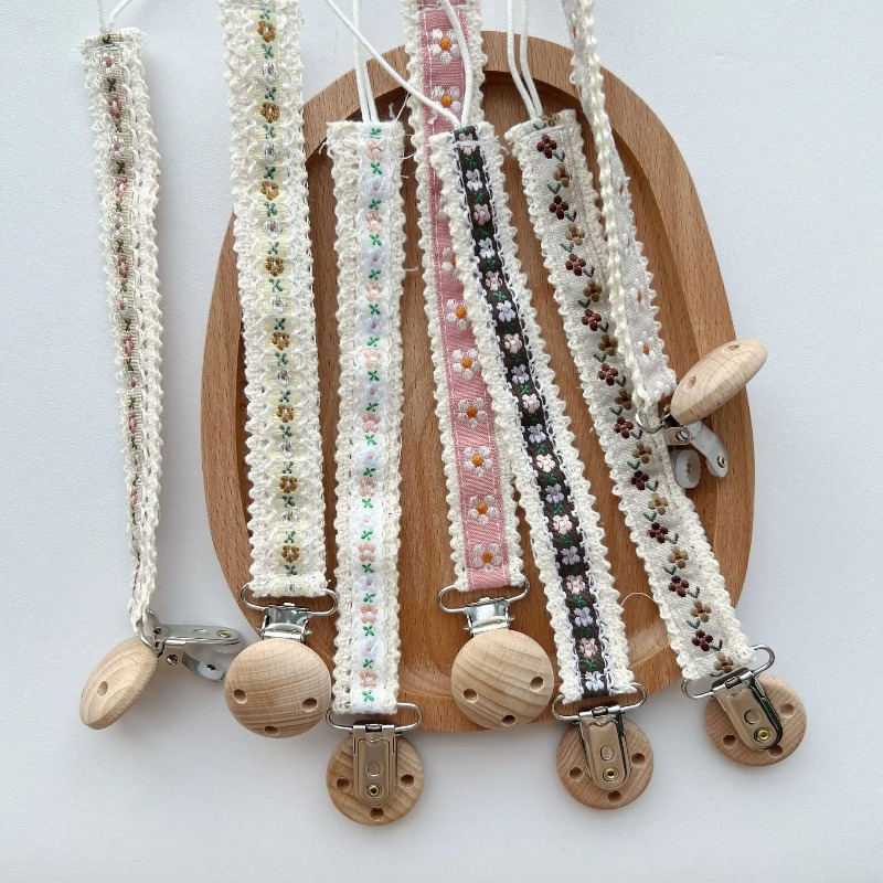 Lace Pacifier Clip Chain for N - огляд і ціна Baby Products To Gift